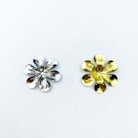 Smykker Tilbehør, Jern, Flower, forgyldt, du kan DIY, flere farver til valg, 21mm, Solgt af PC