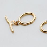 Zinc Alloy Toggle Clasp DIY golden nickel lead & cadmium free 21mm Sold By Set