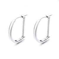 925 Sterling Silver Lever Back Earring Letter D Antique finish fashion jewelry & for woman nickel lead & cadmium free 13mm Sold By Pair