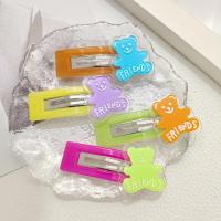 Hair Snap Clips Plastic with Resin for woman Sold By PC