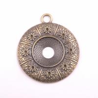 Zinc Alloy Pendants Donut antique bronze color plated vintage & DIY & brushed nickel lead & cadmium free Sold By PC