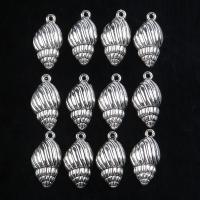 Zinc Alloy Pendants Conch antique silver color plated vintage & Unisex nickel lead & cadmium free Length Approx 38 cm Sold By PC