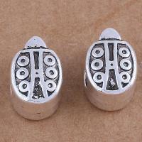 Zinc Alloy Spacer Beads antique silver color plated vintage & DIY nickel lead & cadmium free Approx Sold By Bag