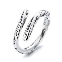 Sterling Silver Jewelry Finger Ring, 925 sterline d'argento, gioielli di moda & per la donna, assenza di nichel,piombo&cadmio, 10mm, Venduto da PC