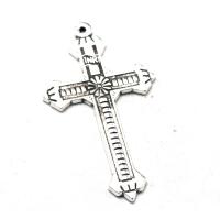 Zinc Alloy Cross Pendants plated vintage & fashion jewelry nickel lead & cadmium free Sold By PC