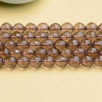 Naturlige Smoky Quartz perler, poleret, Naturligt & du kan DIY & forskellig størrelse for valg, flerfarvede, Solgt Per 36.5-40 cm Strand