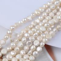 Cultured Baroque Freshwater Pearl Beads DIY white 7-8mm Sold Per Approx 36 cm Strand