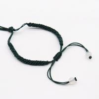 Modna bransoleta - sznurek, nylonu z polipropylenu, Ręcznie robione, Regulowane & dla obu płci, dostępnych więcej kolorów, 0.80mm, długość około 35 cm, sprzedane przez PC