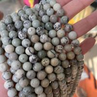 Gemstone smykker perler, Grøn calcit, Runde, poleret, du kan DIY & forskellig størrelse for valg, Solgt af Strand