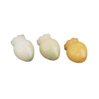 Buddhistiske perler, Bodhi Root, Gulerod, du kan DIY, 19x15mm, Solgt af PC
