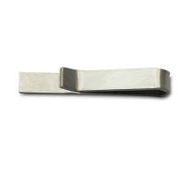 304 Stainless Steel Tie Clip, ihmiselle, alkuperäinen väri, 40x6mm, Myymät PC
