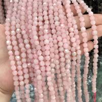 Natuurlijke Rose Quartz parels, Rozenkwarts, gepolijst, DIY & verschillende grootte voor keus & gefacetteerde, roze, Per verkocht Ca 38 cm Strand