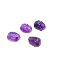 Natural Amethyst Beads Rabbit DIY Approx 1.5mm Sold By PC