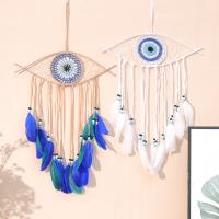 Fashion Dream Catcher Goose Feather with Cotton Thread & Plastic for home and office & fashion jewelry 36x55-60cm Sold By PC
