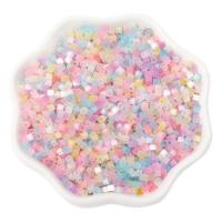 Perles en verre rocaille mélangées, Des billes de verre, pilier, DIY, plus de couleurs à choisir, 2.50mm, Environ 740PC/sac, Vendu par sac