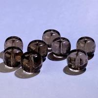 Natural Smoky Quartz Beads DIY & with letter pattern Sold By PC
