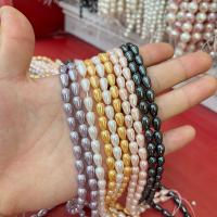 Koraliki z naturalnej słodkowodnej perły, Muszla, Łezka, obyty, DIY & różnej wielkości do wyboru, dostępnych więcej kolorów, sprzedawane na około 40 cm Strand