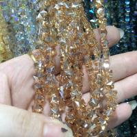 Crystal perle, Kristal, Zvijezda, uglađen, možete DIY, više boja za izbor, 8mm, Prodano Per Približno 38 cm Strand