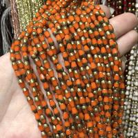 Kristall-Perlen, Kristall, goldfarben plattiert, DIY & facettierte, mehrere Farben vorhanden, 2.50mm, verkauft per ca. 38 cm Strang
