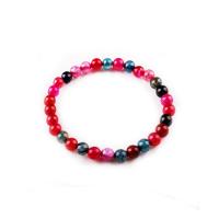 Natural Tourmaline Bracelet Round Unisex Length Approx 19 cm Sold By PC