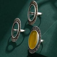 Brass Ring Bezel Základní, Mosaz, Oválný, DIY & různé velikosti pro výběr, Prodáno By PC