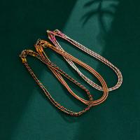 Modna bransoleta - sznurek, Bawełna, ze Stop cynku, dla obu płci & skręcony & różnej wielkości do wyboru, dostępnych więcej kolorów, sprzedane przez PC