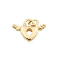 Brass Heart Pendants high quality plated DIY & hollow nickel lead & cadmium free Sold By PC