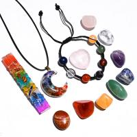 Komplety biżuteria kamień szlachetny, wisiorek & bransoletka & naszyjnik, biżuteria moda, dostępnych więcej kolorów, sprzedane przez Ustaw