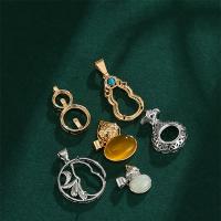 Brass Pendant Findings plated DIY 9-27mm Sold By PC