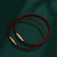 Fashion Bracelet Cord Tiger Tail Wire with Zinc Alloy plated Unisex Sold By PC