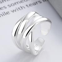 Sterling Silver Jewelry Finger Ring, 925 sterline d'argento, gioielli di moda & per la donna, assenza di nichel,piombo&cadmio, 13mm, Venduto da PC