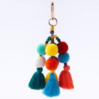 Cotton Thread Key Clasp multifunctional multi-colored 190mm Sold By PC