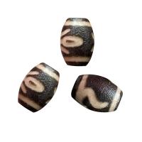 Ágata natural tibetano Dzi Beads, Ágata tibetana, joias de moda & DIY, 10x14mm, vendido por PC