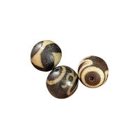 Perles agate dzi tibétaine naturelle, agate Tibétaine, bijoux de mode & DIY, 16mm, 10PC/lot, Vendu par lot