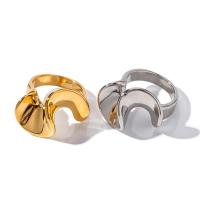 Stainless Steel Finger Ring, 304 Stainless Steel, Vacuum Ion Plating, fashion jewelry & different size for choice & for woman, more colors for choice, Sold By PC