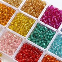 Perles en verre rocaille mélangées, perles de rocaille en verre, Rond, DIY, plus de couleurs à choisir, 4mm, Vendu par sac