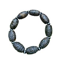 Agate Jewelry Bracelet Tibetan Agate Natural & fashion jewelry & Unisex 40mm Length 20-21 cm Sold By PC