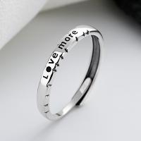 Sterling zilver ringen, 925 sterling zilver, mode sieraden & verschillende stijlen voor de keuze & voor vrouw, nikkel, lood en cadmium vrij, Verkocht door PC