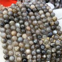 Mjesečev kamen perle, Krug, možete DIY & različite veličine za izbor, Prodano Per Približno 39 cm Strand