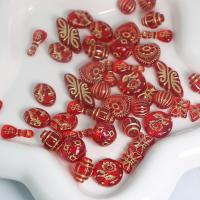 Acrylic Jewelry Beads, vintage & DIY & different styles for choice, more colors for choice, Sold By Bag