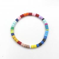 Zinklegierung Armband, Einbrennlack, Modeschmuck & unisex, farbenfroh, frei von Nickel, Blei & Kadmium, Länge ca. 17.5 cm, verkauft von PC