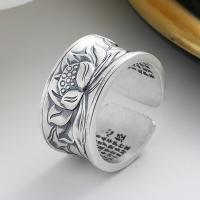 Sterling zilver ringen, 925 sterling zilver, mode sieraden & uniseks, meer kleuren voor de keuze, nikkel, lood en cadmium vrij, Verkocht door PC