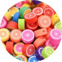 Polymer Clay Gyöngyök, Különböző alak a választáshoz & DIY, kevert színek, 10mm, Kb 1000PC-k/Bag, Által értékesített Bag