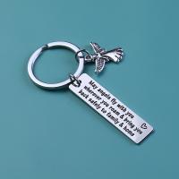 Stainless Steel Key Clasp 201 Stainless Steel polished Unisex nickel lead & cadmium free 30MM Sold By PC