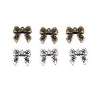 Zinc Alloy Bowknot Pendants plated vintage & DIY nickel lead & cadmium free Approx Sold By Bag