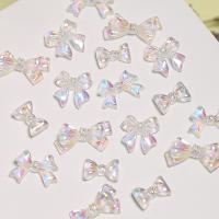 3D Nail Art Decoration Resin Bowknot DIY multi-colored Sold By Bag
