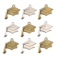 Tibetan Style Hat Pendants, plated, vintage & DIY, more colors for choice, nickel, lead & cadmium free, 24x22mm, Approx 100PCs/Bag, Sold By Bag