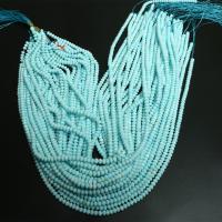 Turkos pärlor, Natural Turquoise, DIY & olika storlek för val, Såld Per Ca 16 inch Strand