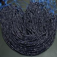 Blå Goldstone Pärlor, DIY & olika storlek för val, Såld Per Ca 16 inch Strand