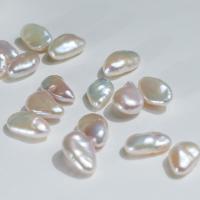 Nėra Hole Kultūringas gėlavandenių perlų karoliukai, Gėlo vandens perlų, Natūralus & Pasidaryk pats & skirtingo dydžio pasirinkimo & ne skylė, baltas, Pardavė PC